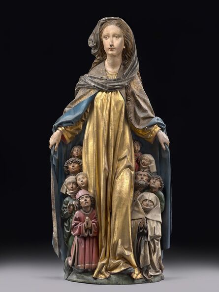 Michel Erhart, ‘Mary with the protective mantle’, ca. 1480