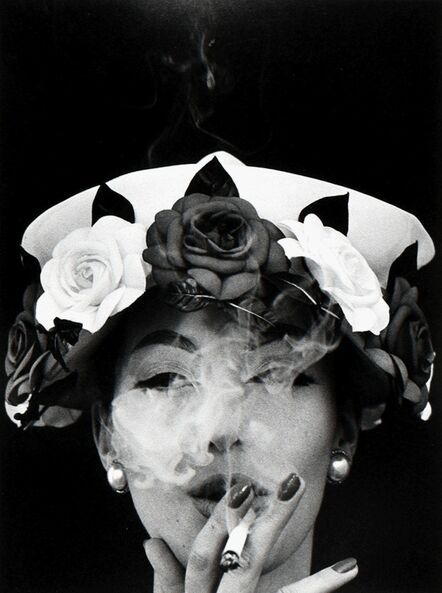 William Klein, ‘Hat and Five Roses, Paris, Vogue’, 1956