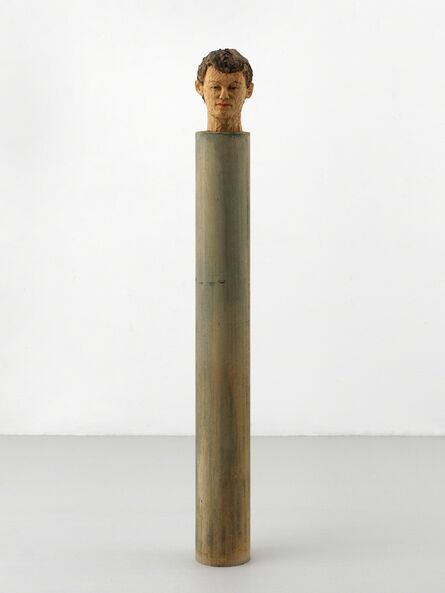 Stephan Balkenhol, ‘Kleine Kopfsäule’, 1991