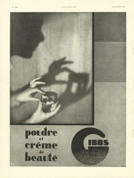 Germaine Krull, ‘Advertising Gibbs ’, 18 January 1930