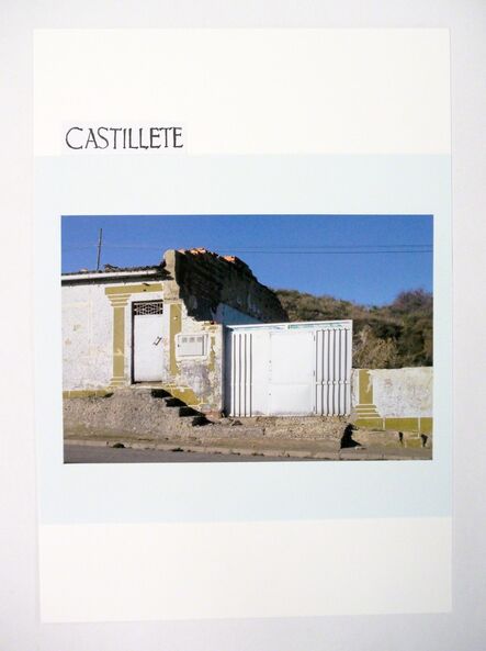 Carme Nogueira, ‘Castillete. Retabalo minero (El centro en desplazamiento I)’, 2010-2014