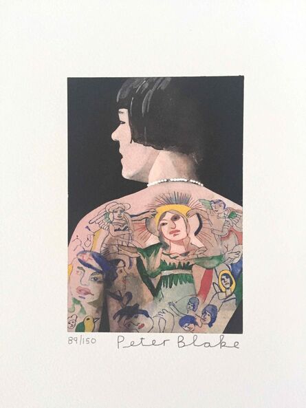 Peter Blake, ‘Tattooed People, Betty’, 2015