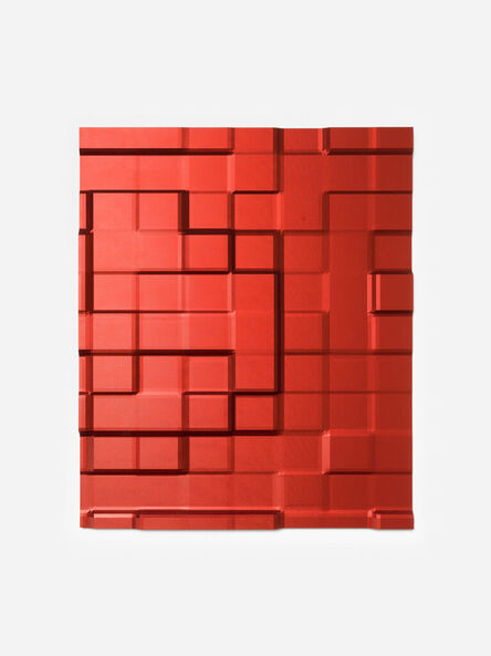 Johannes Wohnseifer, ‘Aluminium Painting (red)’, 2024