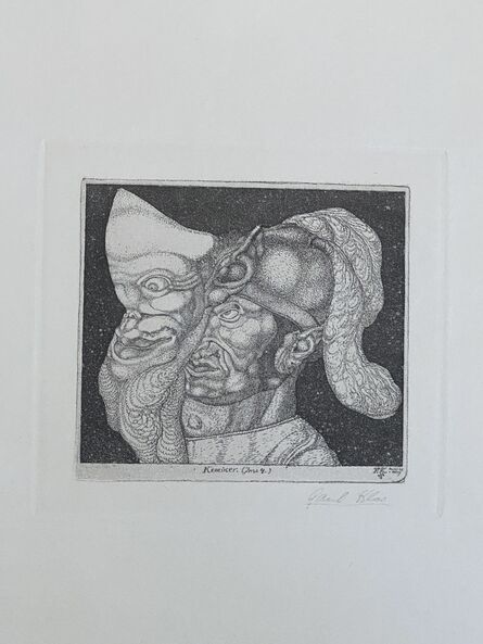 Paul Klee, ‘"Komiker-Inv.4-II. Fassung"’, 1904