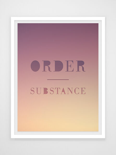 Joseph Desler Costa, ‘Order Substance’, 2019
