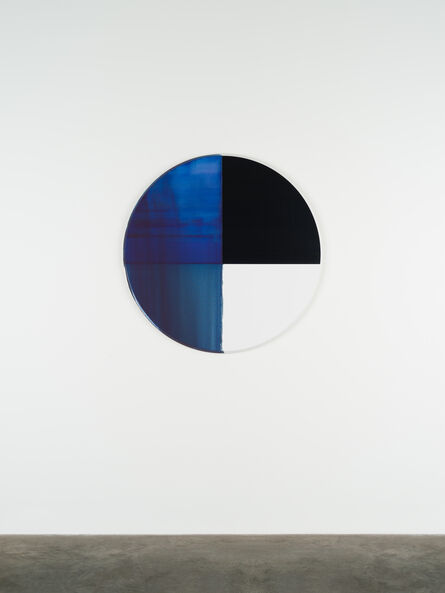 Callum Innes, ‘Exposed Painting Sapphire Blue’, 2022