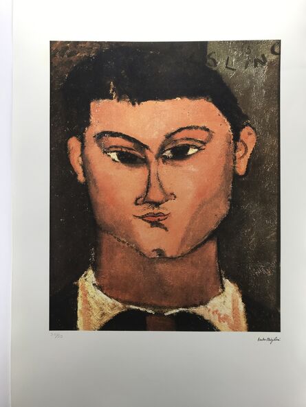 Amedeo Modigliani, ‘Portrait de Moise Kisling (1915-1916)’, Ca 1985