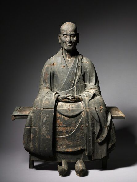 Japan, Kamakura Period, ‘Portrait of Hottō Enmyō Kokushi’, 1286–1333