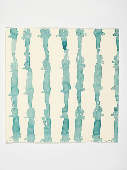 David Austen, ‘Blue Columns 16.6.20’, 2020