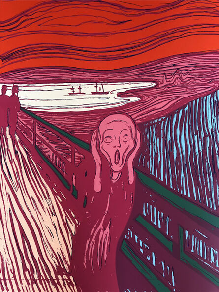 Andy Warhol, ‘The Scream - Pink’, 1967 printed later