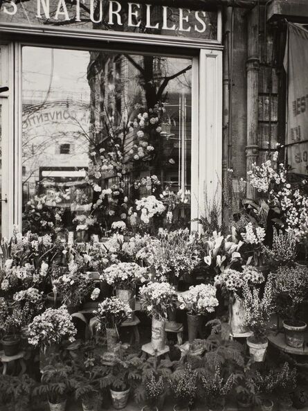Eugène Atget, ‘Boutique Fleurs (Flower Shop)’, 1925