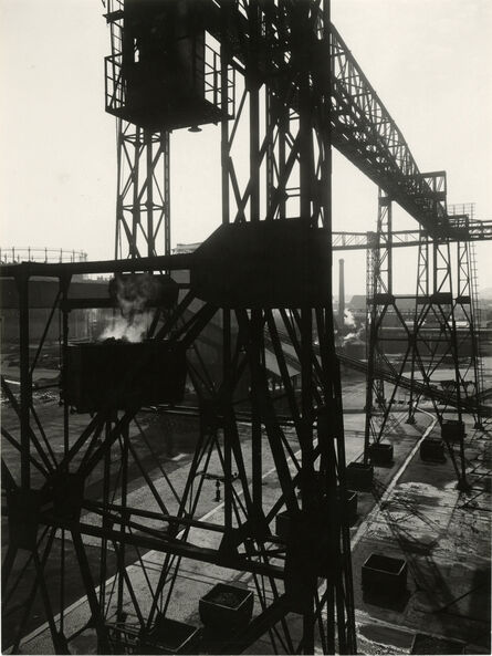 Emmanuel Sougez, ‘Ferry Bridge (Pont Transbordeur, Industrial Study)’, 1935