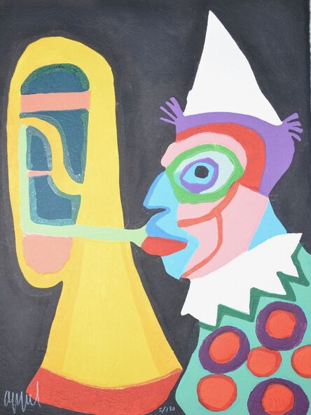 Karel Appel, ‘Amsterdam clown’, 1978