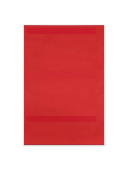 Jeff Kellar, ‘Lined Space Red’, 2020