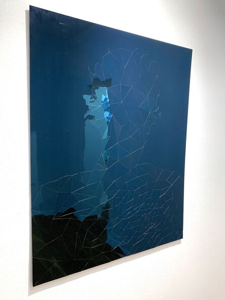 Daniele Sigalot, ‘If You Show Me Your Empathy I'll Show You Mine (blue)’, 2019