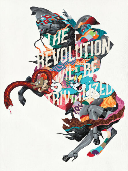 Tristan Eaton, ‘The Revolution with be Trivialized’, 2017