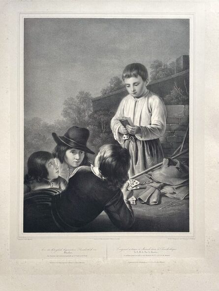 Bartolomé Esteban Murillo, ‘Jeunes garçons jouant aux cartes (Young Boys Playing Cards)’, ca. 1840