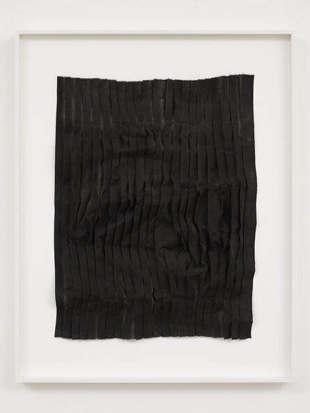 Edith Dekyndt, ‘Burned Piece (light linen from Berlin)’, 2020