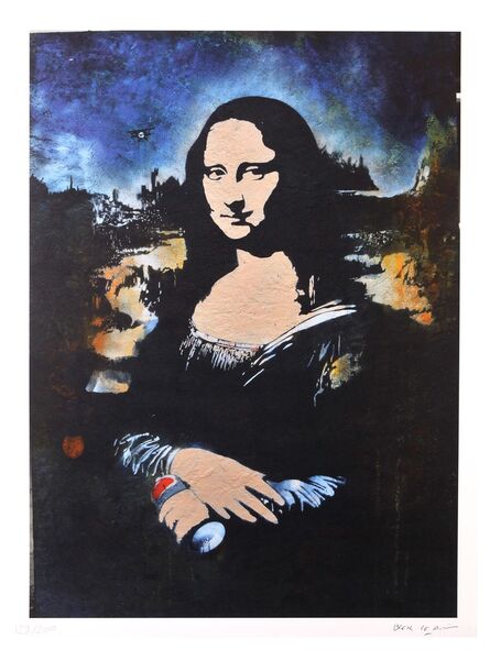 Blek le Rat, ‘Mona Lisa’, 2012