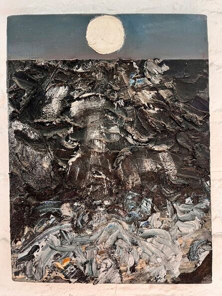Joan Snyder, ‘Little Moon’, 1985