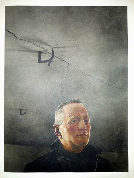Andrew Wyeth, ‘Rare "Karl" 1956 Collotype’, 20th Century