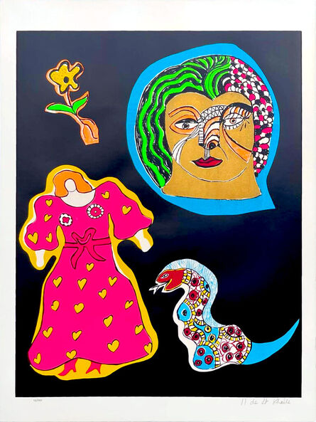 Niki de Saint Phalle, ‘La Robe Rouge  (Ulm-Chenivesse 48)’, 1970