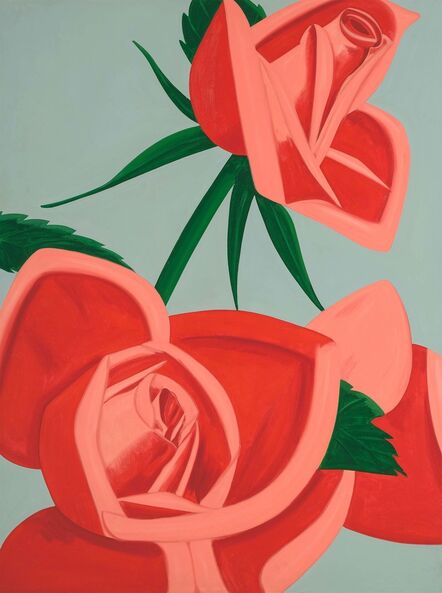 Alex Katz, ‘Rose Bud - Flowers - 알렉스카츠 - Alex Katz Show Gathering at Guggenheim New York 2022.’, 2018