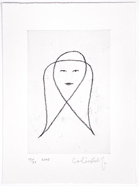 Colin Self, ‘Girl with Long Hair’, 2008