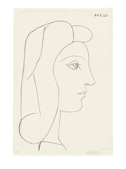 Pablo Picasso, ‘Profil de Femme’, 1947