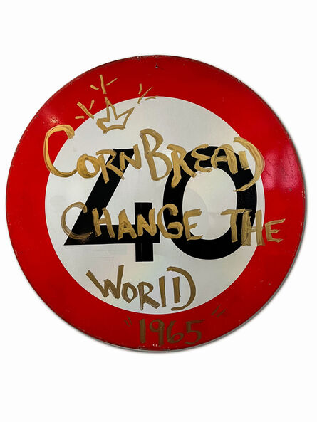 Cornbread, ‘Cornbread Change The World 1965 Shield’, 2021