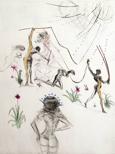 Salvador Dalí, ‘Venus in Furs - Negresses, Les Negresses ’, 1969