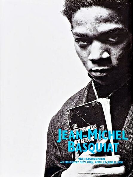 Jean-Michel Basquiat, ‘Portrait with Jack Kerouac (Basquiat's final exhibition)’, 1988