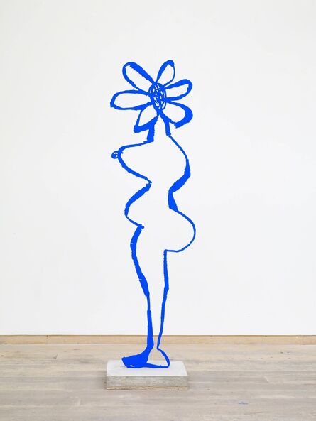 Annie Morris, ‘Ultramarine Blue Pigment Flower Head’, 2018