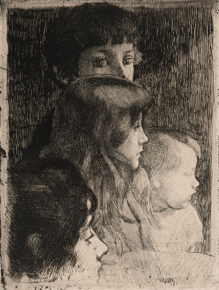 Albert Besnard, ‘A Family (Une Famille)’, 1890