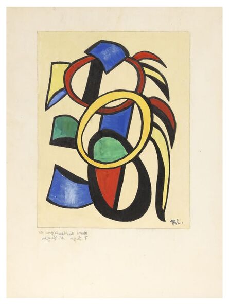 Fernand Léger, ‘Composition abstraite’, ca. 1950