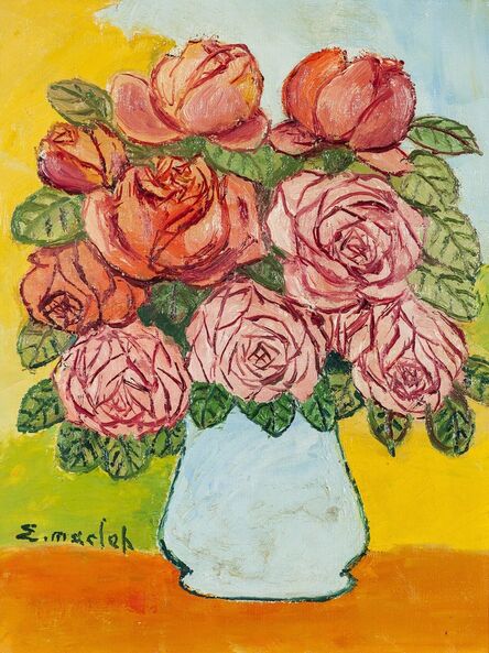 Élisée Maclet, ‘Bouquet de roses’