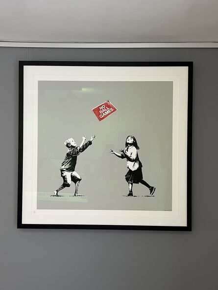 Banksy, ‘No Ball Game Grey ’, 2010