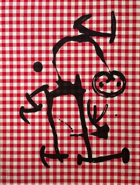 Joan Miró, ‘L'Illettré aux Carreaux Rouges’, 1969