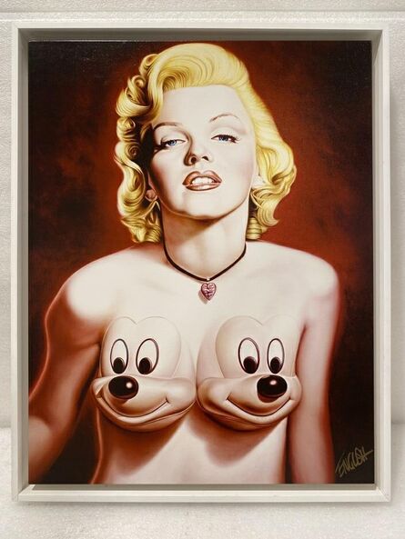 Ron English, ‘Tribute to Marilyn’, 2018