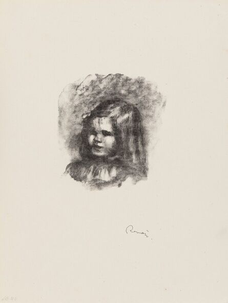 Pierre-Auguste Renoir, ‘Claude Renoir, Tourné à Gauche, from L'Album Des Douze Lithographies Originales de Pierre-August Renoir’, 1919