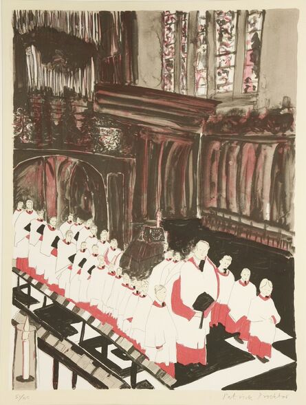 Patrick Procktor, ‘The Choir Of King'S College Chapel’, 1999