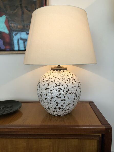 Jean Besnard, ‘Big ceramic ball lamp’, ca. 1930