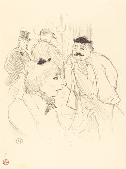 Henri de Toulouse-Lautrec, ‘La Tige (Moulin-Rouge)’, 1894