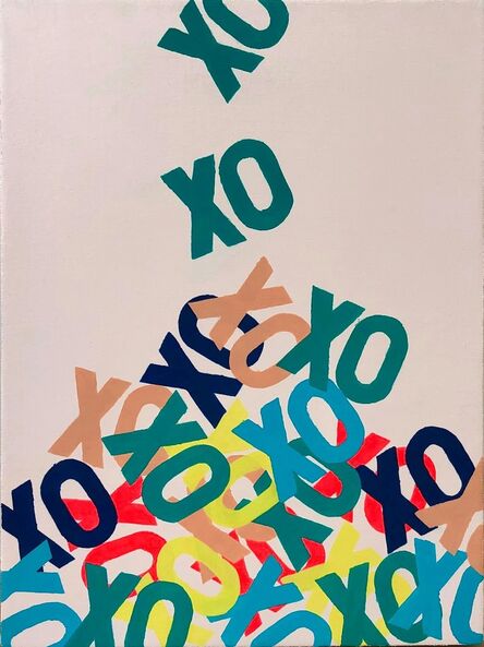 Matthew Heller, ‘Falling XOs (colorful)’, 2021