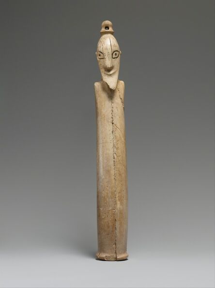 Unknown Egyptian, ‘A Tusk Figurine of a Man’, ca. 3900–3500 B.C.