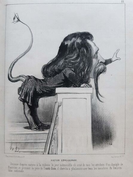 Honoré Daumier, ‘Scènes Parlementaires’, 1850