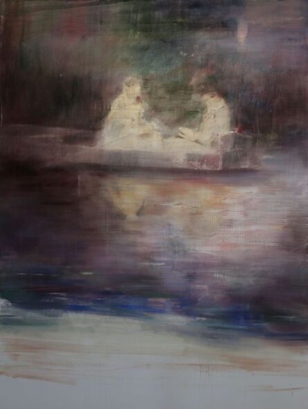 Jake Wood-Evans, ‘Women in a row boat I, after Francis Coates Jones’, 2022