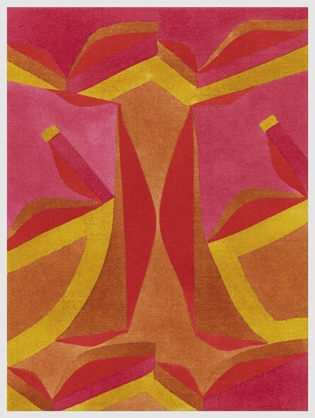 Margaux Ogden, ‘Bathers (Pink, Red, Yellow & Nickel)’, 2023