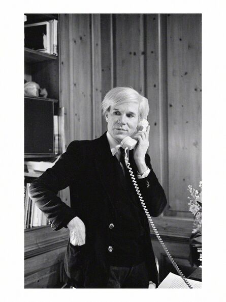 Elizabeth Lennard, ‘"Andy Warhol on the Telephone"’, 1979