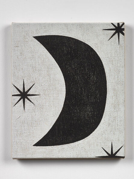David Austen, ‘Moon (black)’, 2022